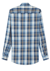 Produktbild f�r 'OLYMP Casual Hemd Langarm Button Down Kragen Karo dunkelblau'