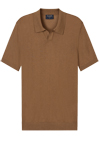 Produktbild f�r 'OLYMP Casual Polo Halbarm Polokragen Strick camel'