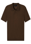 Produktbild f�r 'OLYMP Casual Polo Halbarm Polokragen Strick schwarzbraun'