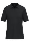 Produktbild f�r 'OLYMP Casual Polo Halbarm Polokragen Strick schwarz'