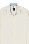 Produktbild f�r 'OLYMP Casual Hemd Langarm New Kent Kragen Struktur wei�'