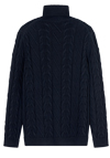 Produktbild f�r 'OLYMP Rollkragenpullover Langarm Struktur Strick nachtblau'