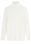 Produktbild f�r 'OLYMP Rollkragenpullover Langarm Struktur Strick ecru'