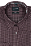 Produktbild f�r 'OLYMP Casual Hemd Langarm New Kent Kragen Muster rot'
