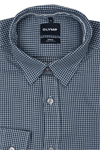 Produktbild f�r 'OLYMP Casual Hemd Langarm New Kent Kragen Muster blau'