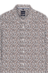 Produktbild f�r 'OLYMP Casual Hemd Langarm New Kent Kragen Muster wei�'