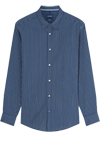 Produktbild f�r 'OLYMP Casual Hemd Langarm New Kent Kragen Streifen blau'