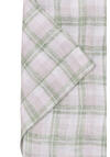 Produktbild fr 'OLYMP Level Five Smart Casual body fit Hemd Halbarm Haifischkragen Leinen Karo grn'
