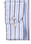 Produktbild fr 'OLYMP Level Five Smart Casual body fit Hemd Langarm Haifischkragen Streifen blau'