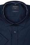 Produktbild fr 'OLYMP Casual regular fit Hemd Halbarm New Kent Kragen Papertouch nachtblau'