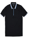 Produktbild fr 'OLYMP Casual Polo Halbarm Polokragen Active Dry Pique schwarz'