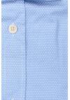 Produktbild fr 'OLYMP Casual regular fit Hemd Halbarm New Kent Kragen Struktur hellblau'