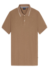 Produktbild f�r 'OLYMP Casual Polo Halbarm gekn�pfter Polokragen Jersey camel'