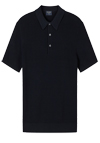 Produktbild f�r 'OLYMP Polo Strick Halbarm gekn�pfter Polokragen navy'