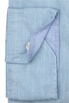 Produktbild f�r 'OLYMP Casual Hemd Langarm New Kent Kragen Fischgratstruktur hellblau'