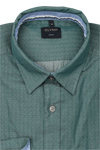 Produktbild f�r 'OLYMP Casual Hemd Langarm New Kent Kragen Fischgratstruktur oliv'