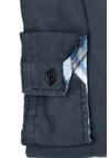 Produktbild fr 'OLYMP Casual regular fit Hemd Langarm Button Down Kragen Flanell anthrazit'