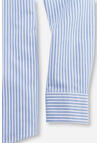 Produktbild fr 'OLYMP Casual regular fit Hemd Langarm New Kent Kragen Streifen blau'