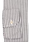 Produktbild fr 'OLYMP Casual regular fit Hemd Langarm New Kent Kragen Streifen anthrazit'