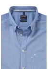 Produktbild fr 'OLYMP Casual Regular Fit Hemd Langarm Button Down Kragen Oxford blau'