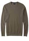 Produktbild fr 'OLYMP Strick Pullover Langarm Rundhals extrafeine Baumwolle oliv'