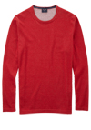 Produktbild fr 'OLYMP Casual Strick Pullover Langarm Rundhals rot'