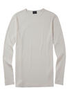 Produktbild fr 'OLYMP Casual regular fit Shirt Langarm Rundhals Jersey wei'