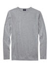 Produktbild fr 'OLYMP Casual regular fit Shirt Langarm Rundhals Jersey mittelgrau'