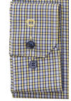 Produktbild fr 'OLYMP No. Six super slim Hemd Langarm Button Down Kragen Karo gelb'