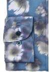 Produktbild fr 'OLYMP Level Five body fit Hemd Langarm New Kent Kragen Blumenmuster blau'