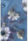 Produktbild fr 'OLYMP Level Five body fit Hemd Langarm New Kent Kragen Blumenmuster blau'