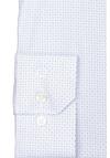 Produktbild fr 'OLYMP No. Six super slim Hemd extra langer Arm New Kent Kragen Muster hellblau'