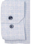 Produktbild fr 'OLYMP No. Six super slim Hemd extra langer Arm New Kent Kragen Muster hellblau'