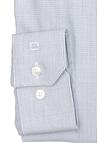 Produktbild fr 'OLYMP No. Six 24/Seven super slim Hemd extra langer Arm Haifischkragen Muster blau'