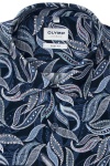 Produktbild fr 'OLYMP Level Five body fit Hemd extra langer Arm New Kent Kragen Blumenmuster blau'