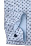 Produktbild fr 'OLYMP Level Five 24/Seven body fit Hemd extra langer Arm Muster wei'