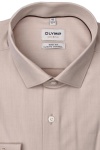 Produktbild fr 'OLYMP Level Five 24/Seven body fit Hemd extra langer Arm New Kent Kragen Twill beige'