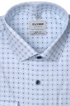 Produktbild fr 'OLYMP Level Five 24/Seven body fit Hemd extra langer Arm Muster wei'