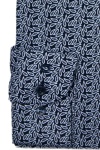 Produktbild fr 'OLYMP Level Five body fit extra langer Arm New Kent Kragen Muster blau'