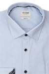 Produktbild fr 'OLYMP Level Five 24/Seven body fit Hemd extra langer Arm Struktur hellblau'