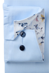 Produktbild fr 'OLYMP Luxor comfort fit Hemd Langarm New Kent Kragen Struktur hellblau'