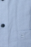 Produktbild fr 'OLYMP Luxor comfort fit Hemd extra langer Arm New Kent Kragen Muster blau'