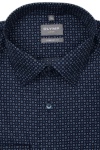Produktbild fr 'OLYMP Luxor comfort fit Hemd extra langer Arm New Kent Kragen Blumenmuster blau'