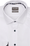 Produktbild fr 'OLYMP Luxor comfort fit Hemd Langarm New Kent Kragen wei'