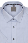 Produktbild fr 'OLYMP Luxor comfort fit Hemd Halbarm New Kent Kragen hellblau'