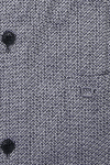 Produktbild fr 'OLYMP Luxor modern fit Hemd extra kurzer Arm New Kent Kragen Struktur rauchblau'