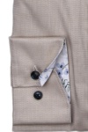 Produktbild fr 'OLYMP Luxor modern fit Hemd extra langer Arm New Kent Kragen Struktur beige'