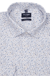 Produktbild fr 'OLYMP Luxor modern fit Hemd extra langer Arm New Kent Kragen Blumenmuster blau'