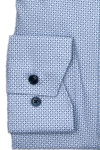 Produktbild fr 'OLYMP Luxor modern fit Hemd extra langer Arm New Kent Kragen Muster blau'