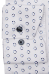 Produktbild fr 'OLYMP Luxor modern fit Hemd extra langer Arm New Kent Kragen Fil a Fil Muster wei'